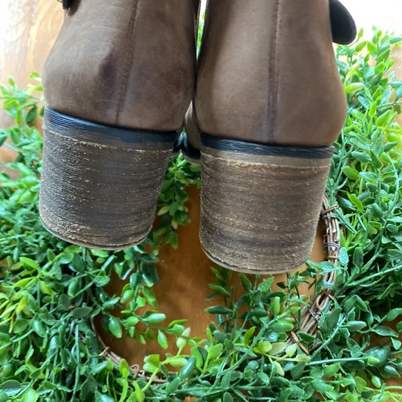 Franco Sarto LINDEN2 Brown Leather Ankle Boot - Picture 10 of 16